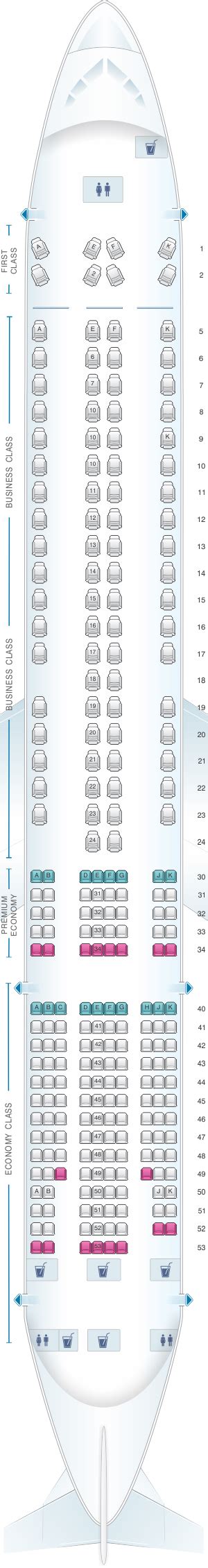 Seat Map British Airways Boeing B777 300 V2 .